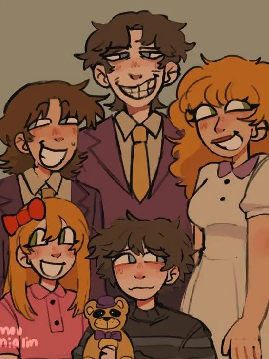 iminwaytoomanyfandoms의 Afton Family + The Tormentors.