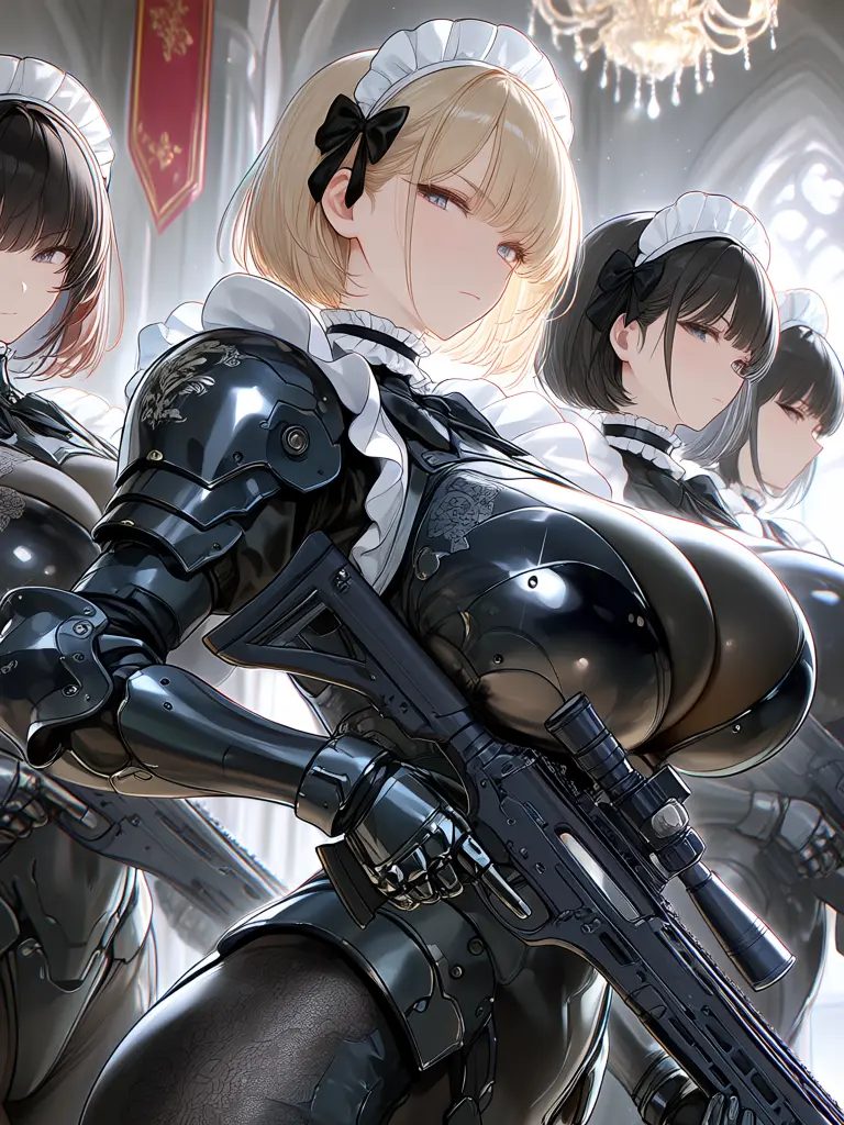 CNC9999의 秘密のメイド部隊