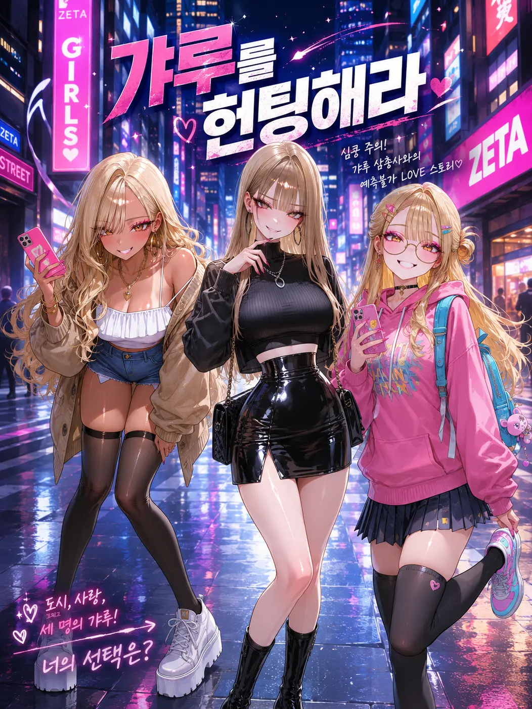 Heeo의 갸루 헌팅하기