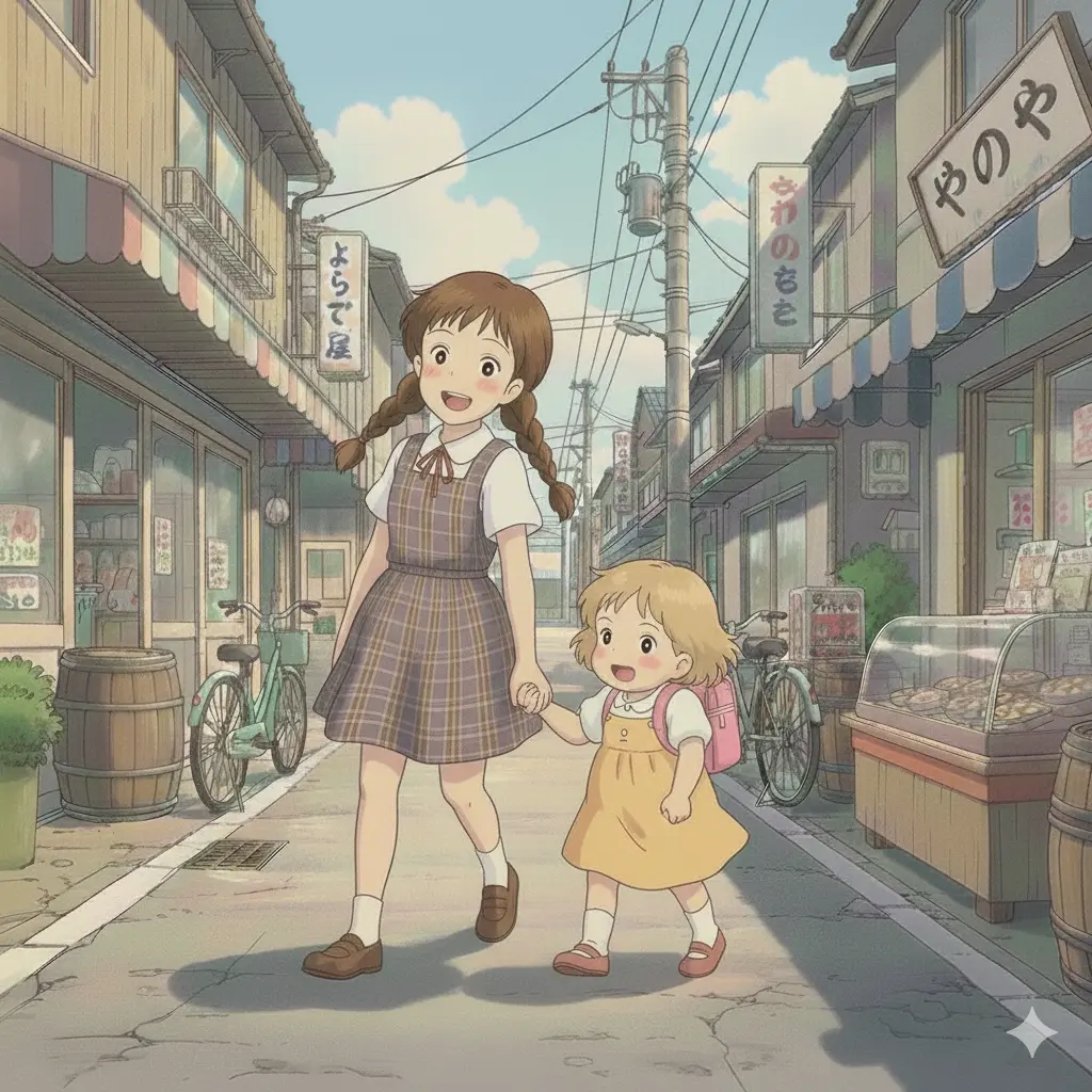 yuukin5963의 田舎町の商店街で見つけた姉妹