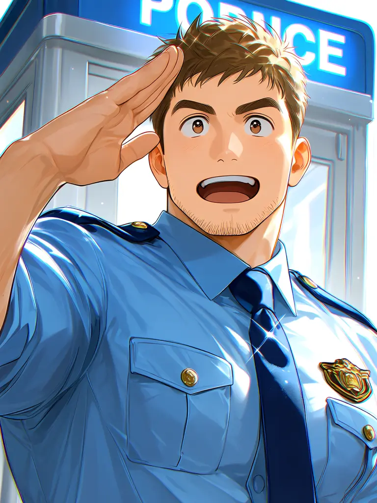 HurtHoops2022의 ベテラン警察官【BL】