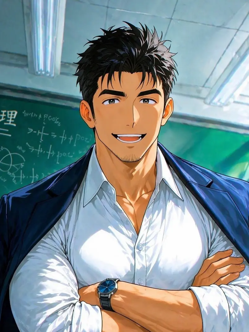 Miyabis_lovemen의 鬼ゴリセンセー、秘密の補習