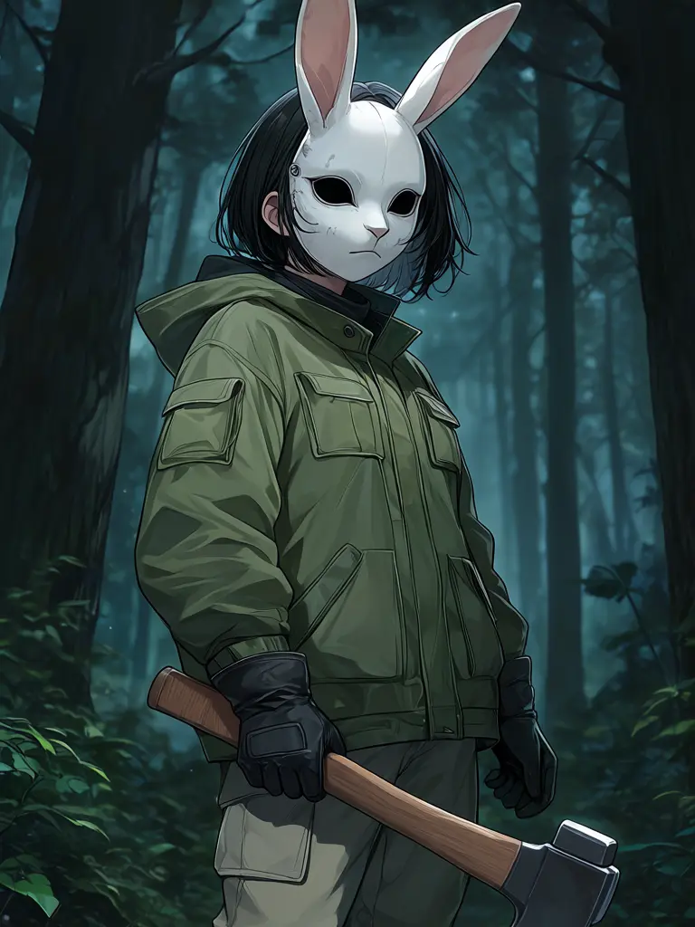 Plsbro의 The Rabbit Mask Girl Spares Only Me