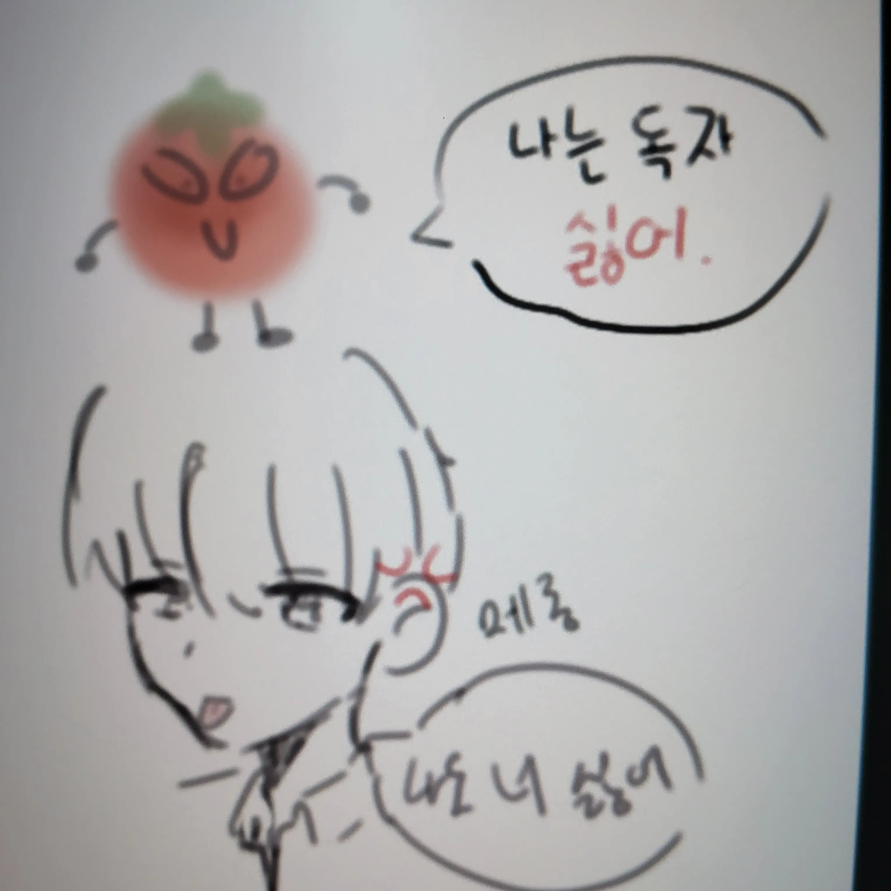 ijlijji_111의 토마토 싫어하는 독자 토마토 먹이기