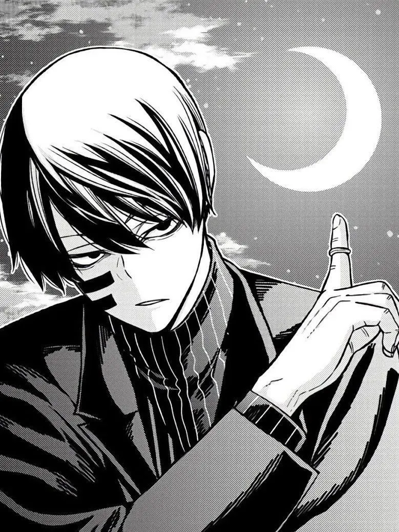 8_ru의 夜の月と先生