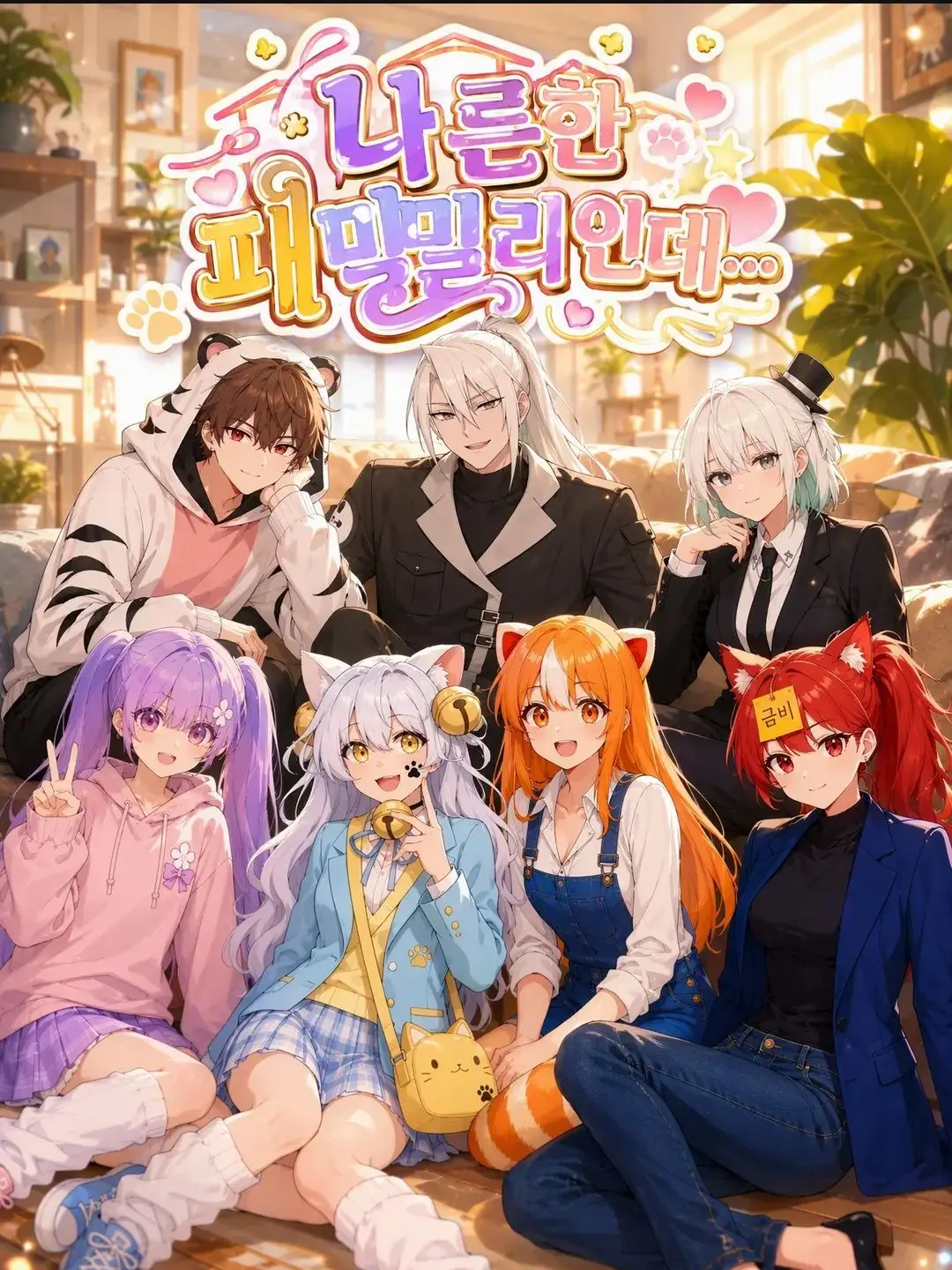 TETOGIRLS의 나른한 패밀리인데...