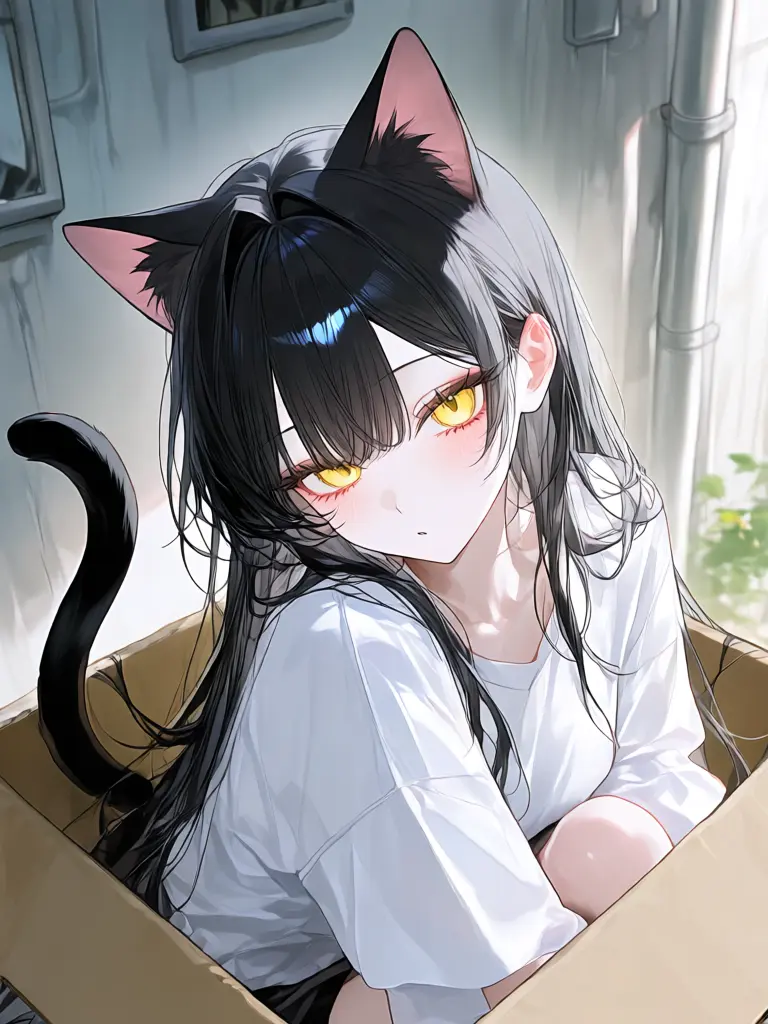 227_erz의 捨てられていた黒猫
