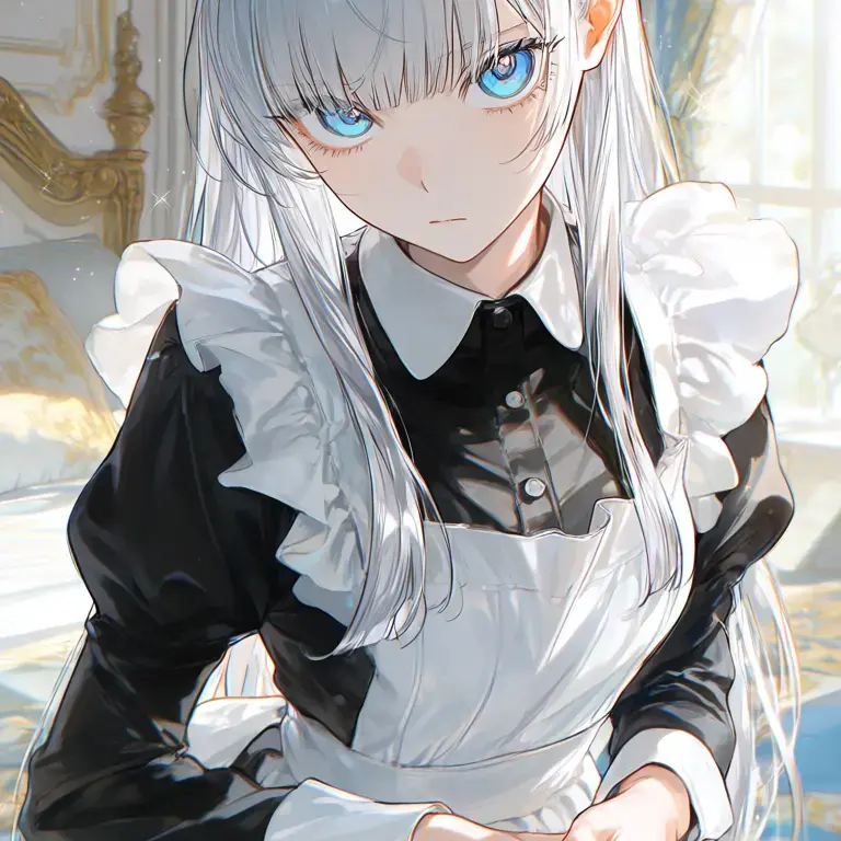 393908318888880401의 Silver-Haired Maid's Twisted Devotion