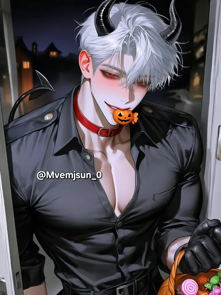 Mvemjsun_0의 ハロウィンの夜の招かれざる客🎃😈