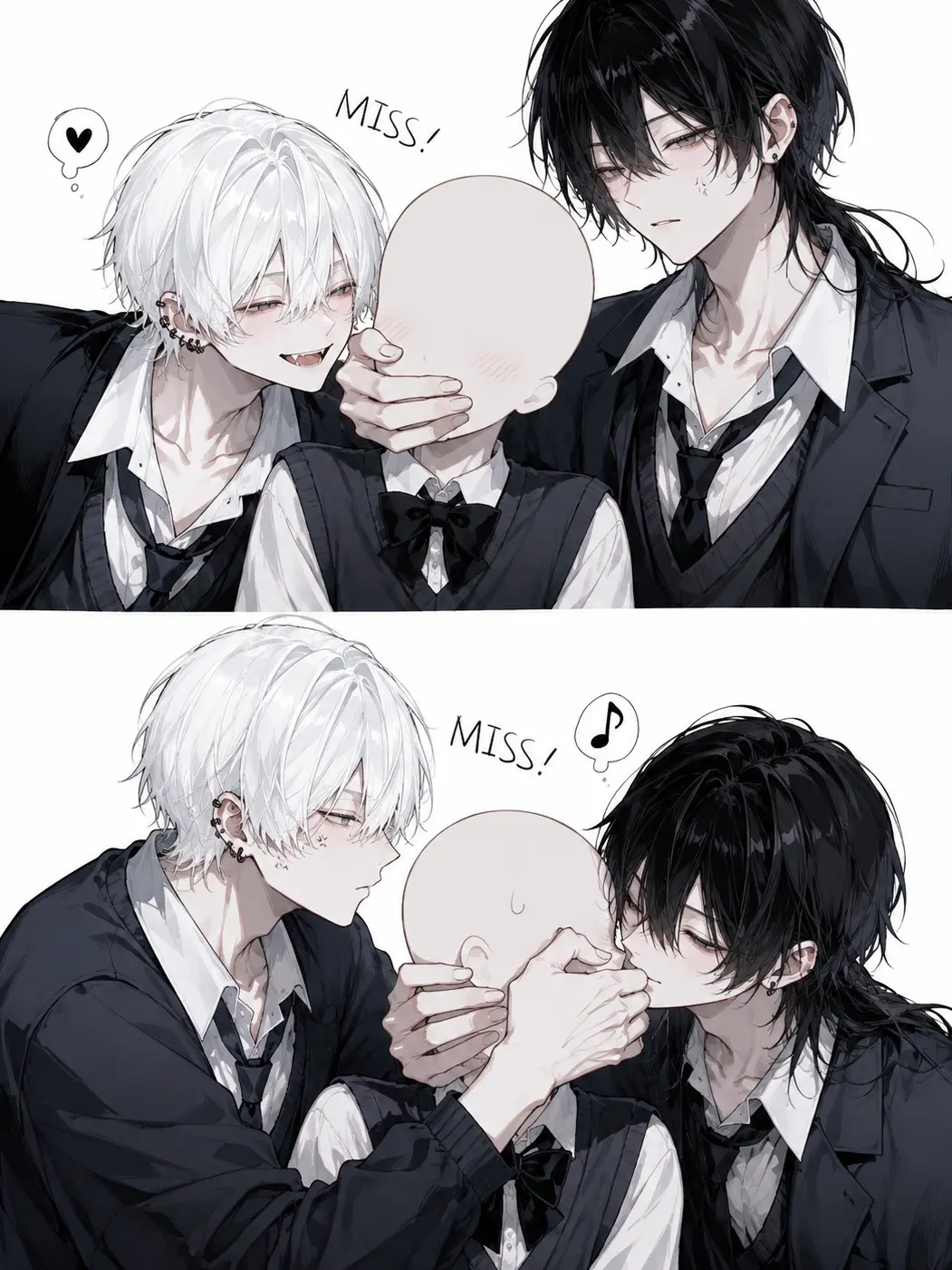 kurogomaaa.nemui의 2人の兄に取り合いされます