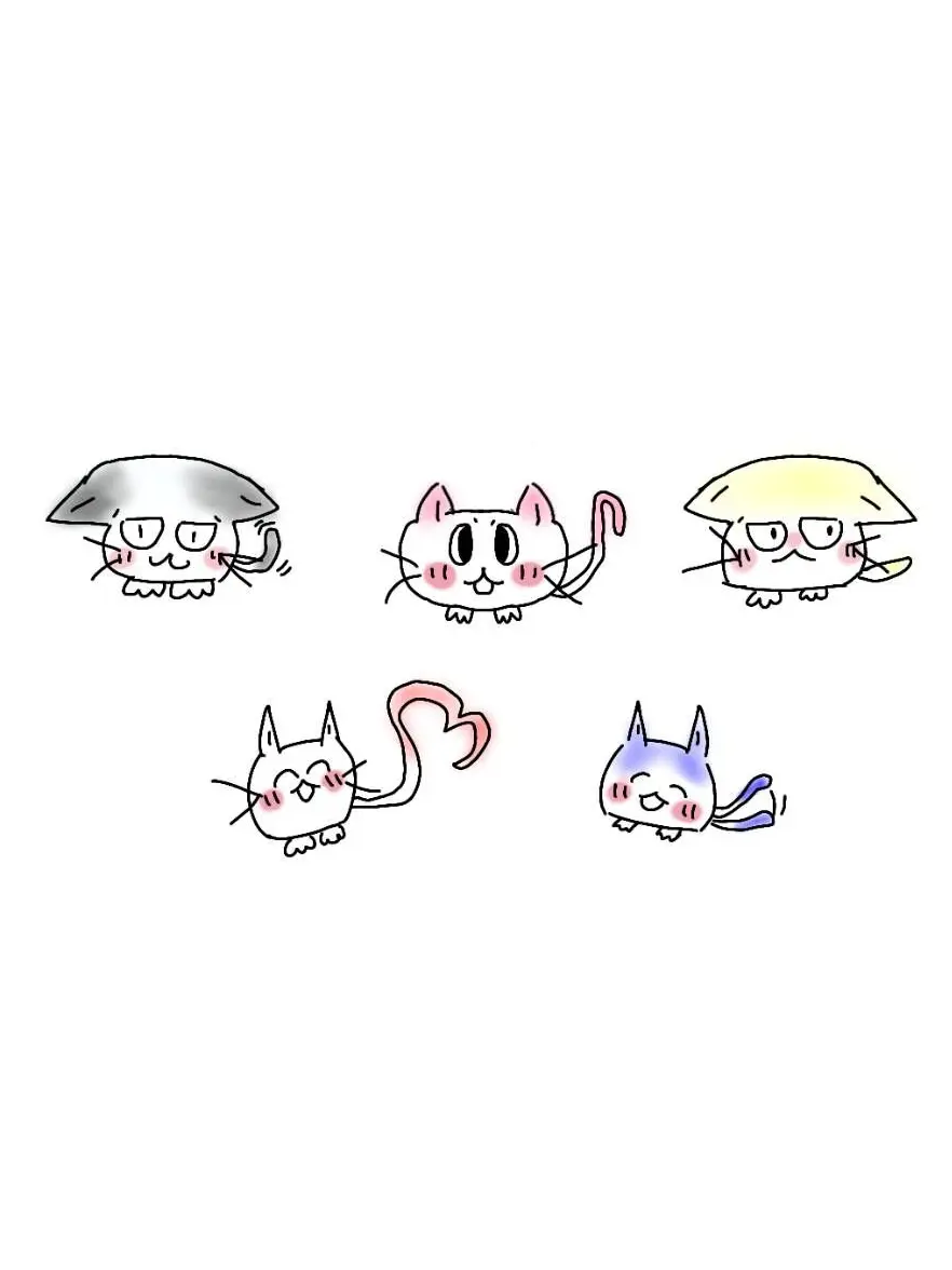 PlainMango2044의 5匹の猫