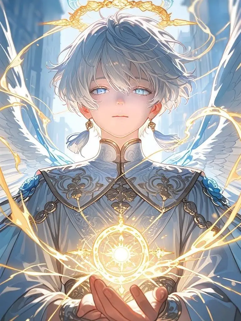 SnowyZokor5938의 The Angel Who Folded His Wings