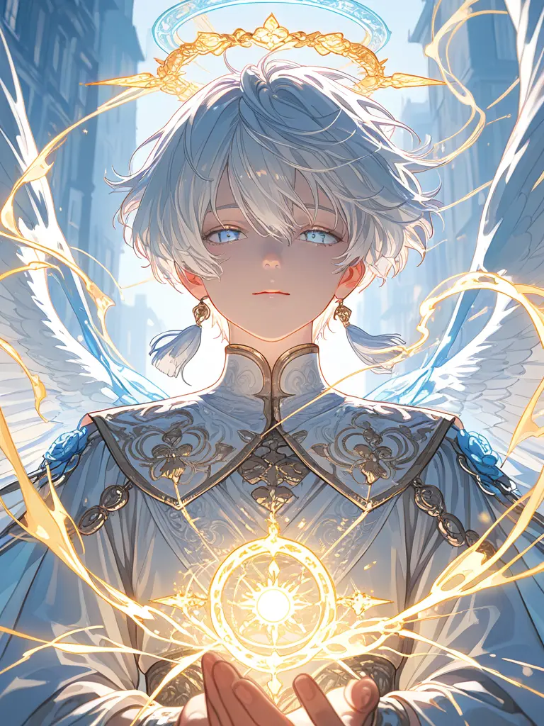 SnowyZokor5938의 翼をしまった天使