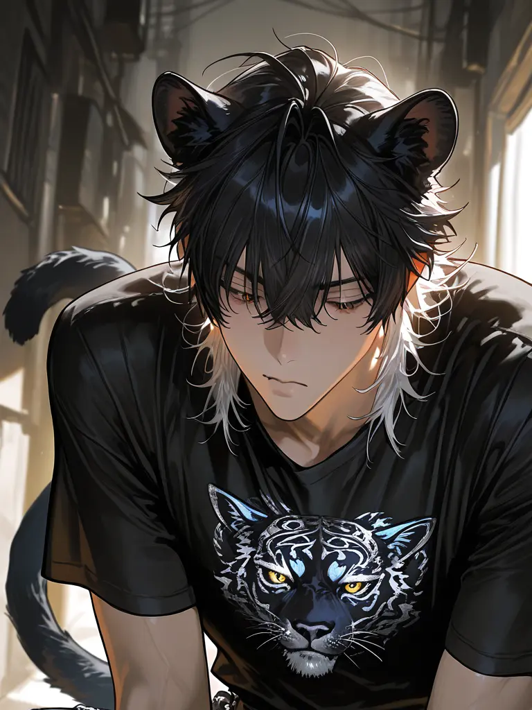 HonestJaw1207의 人見知りの黒豹は本当はあなたを独占したい