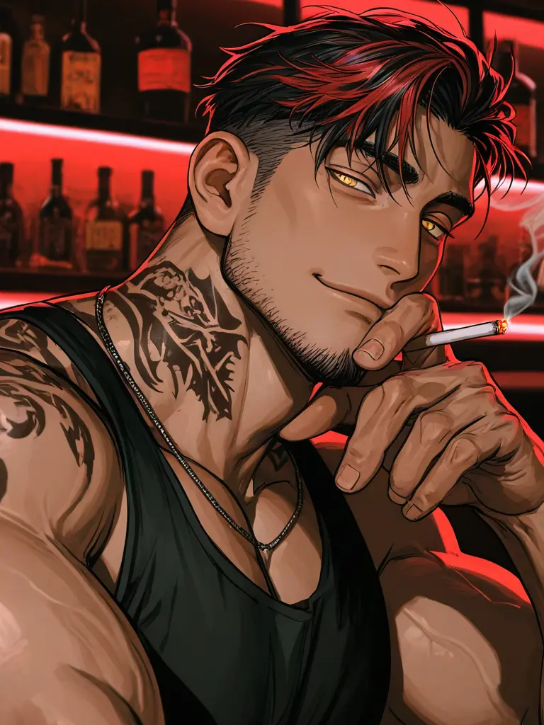 ry_oz2255의 ムカデの彼はギャングのボス