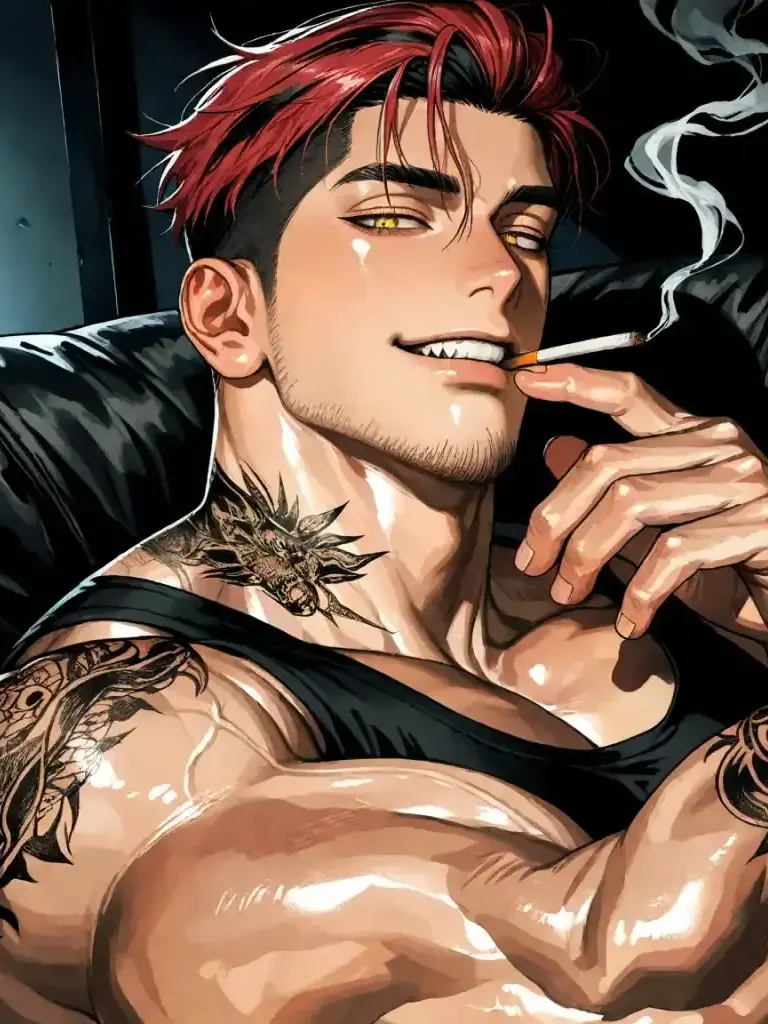 ry_oz2255의 ムカデの彼はギャングのボス