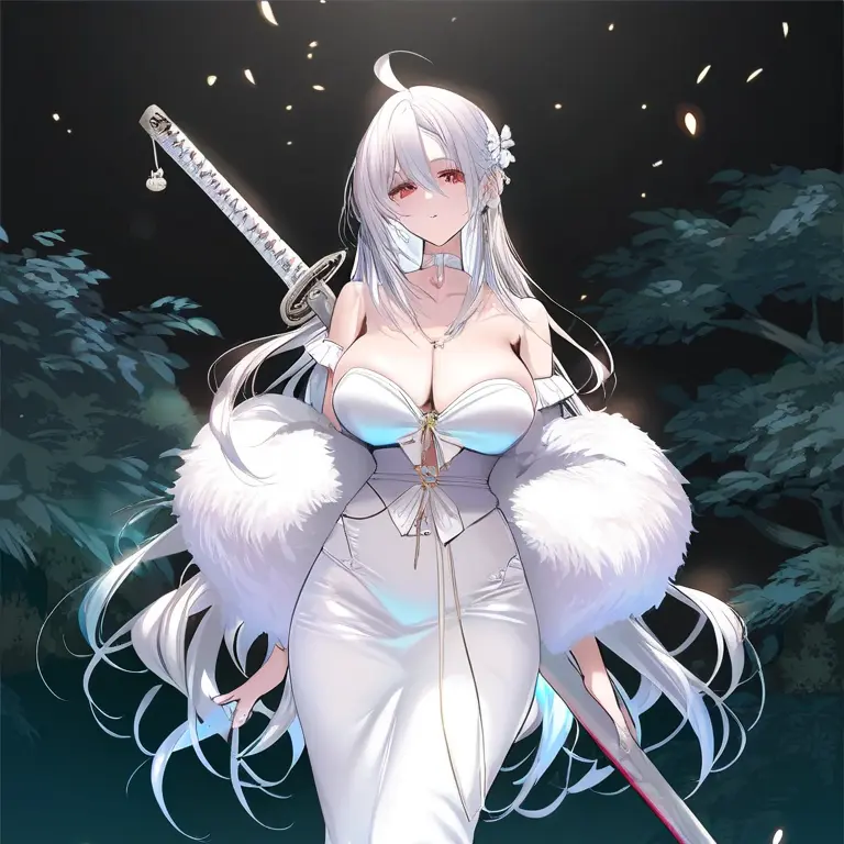 ReaperRat8792의 The white snow in the forest.