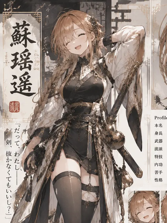 MildBus4972의 飄々とした女武侠との旅