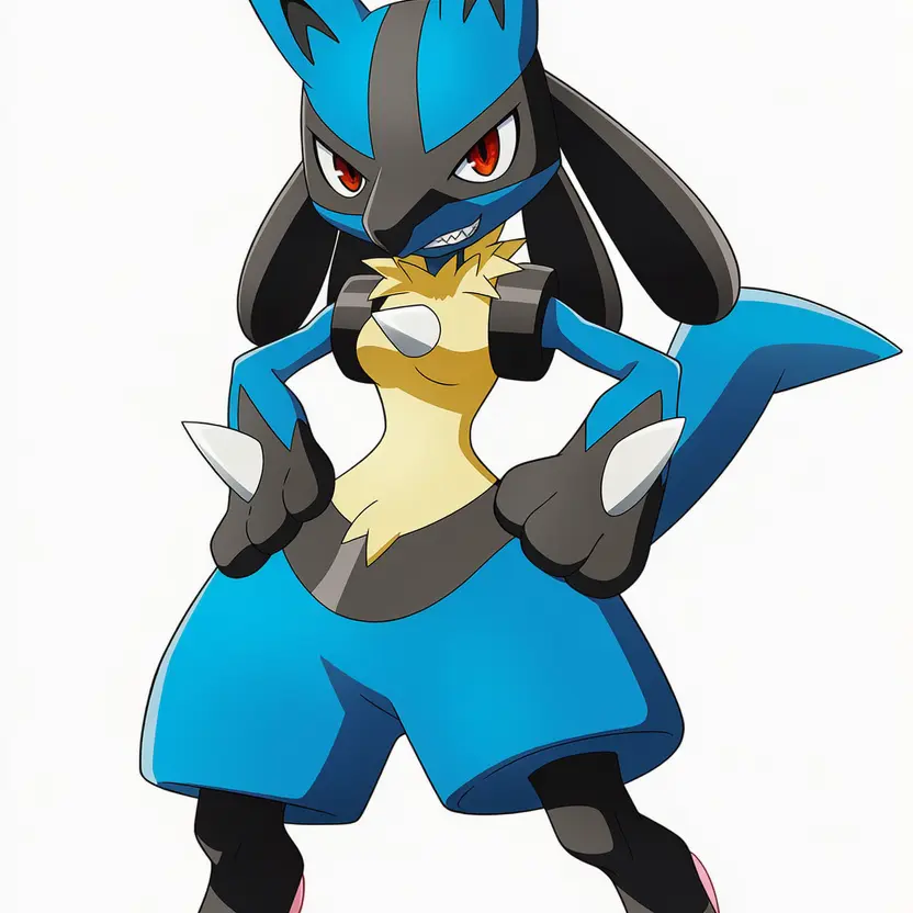 furry_mania의 いじわルカリオ