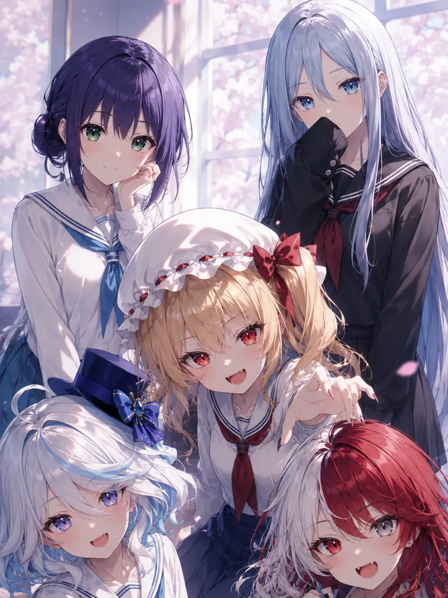 LeftVideo4070의 幼馴染達との再会