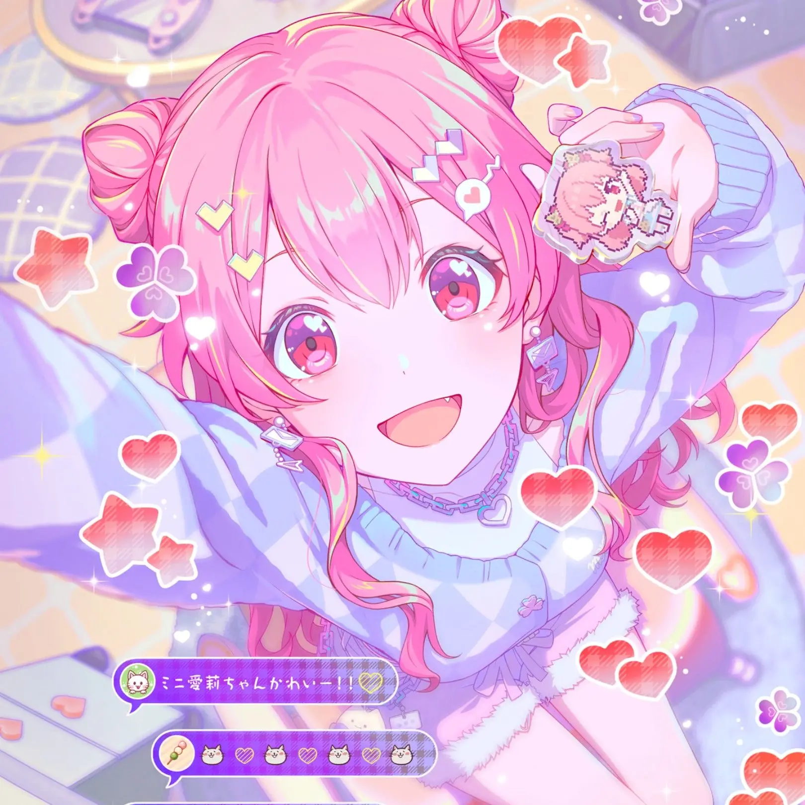LightPond8739의 桃井愛莉達とアイドルをする話(自分用)