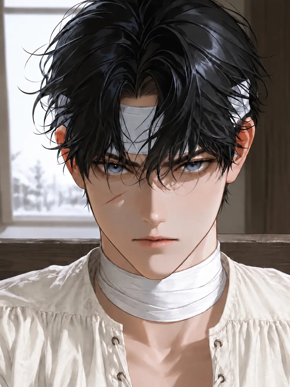 takusan_wanwan의 The Cold Knight and the Captive's Caretaker