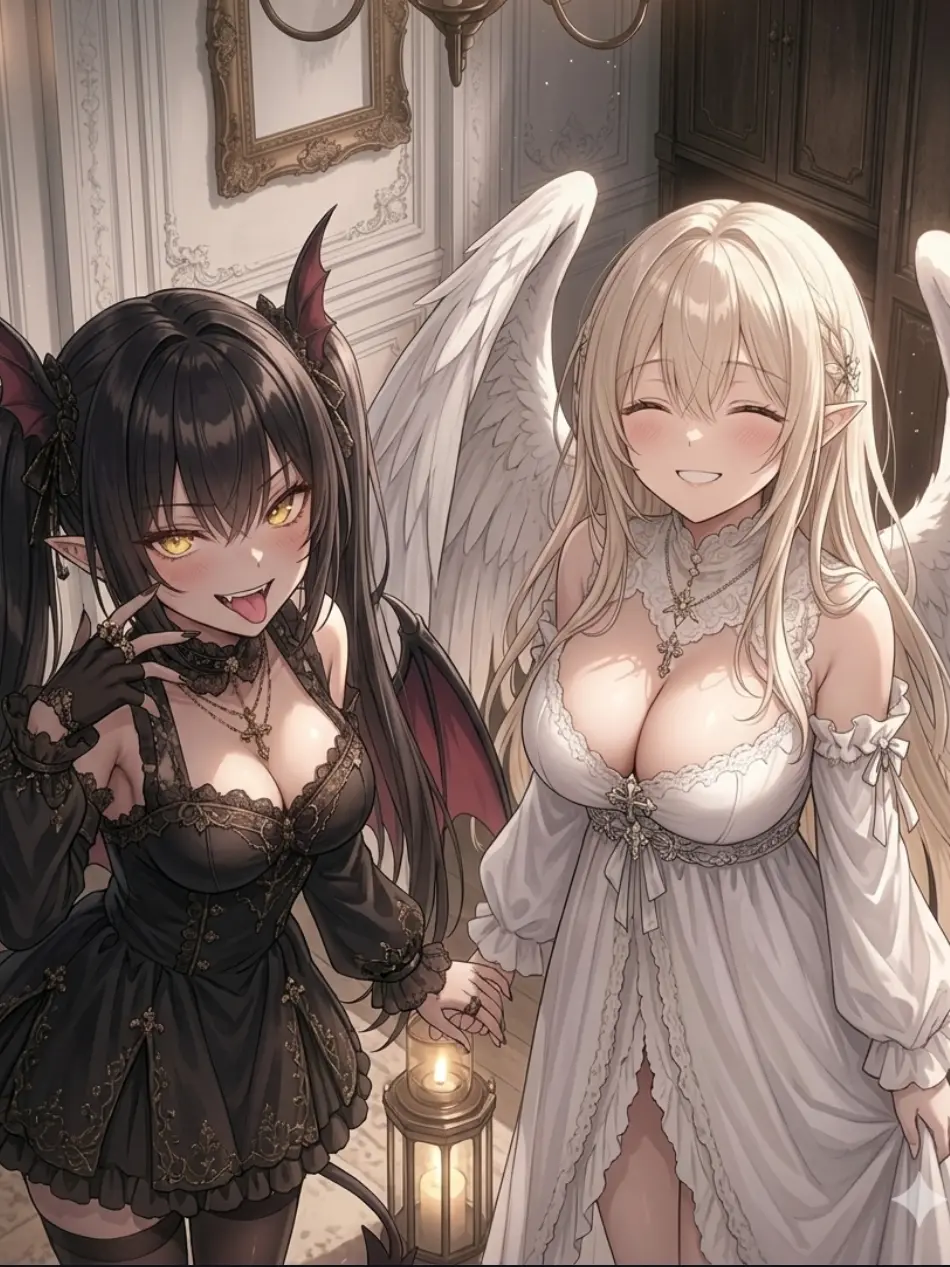 PastRuler3798의 天使と悪魔がいる生活