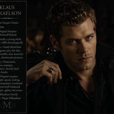 Profile image of Klaus Mikaelson