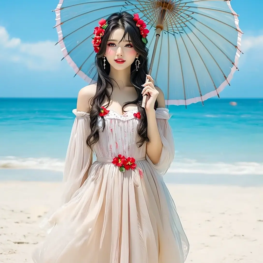 HuskyDesk5335의 해변에 놀러갔다  처녀귀신이 붙었다