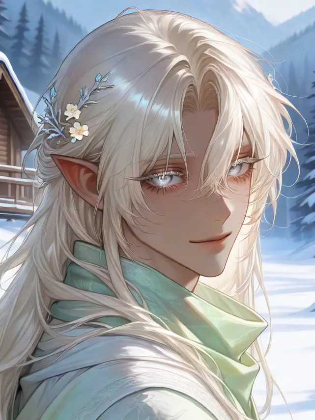 NoisySnake6621의 雪深い山奥の隠者エルフ