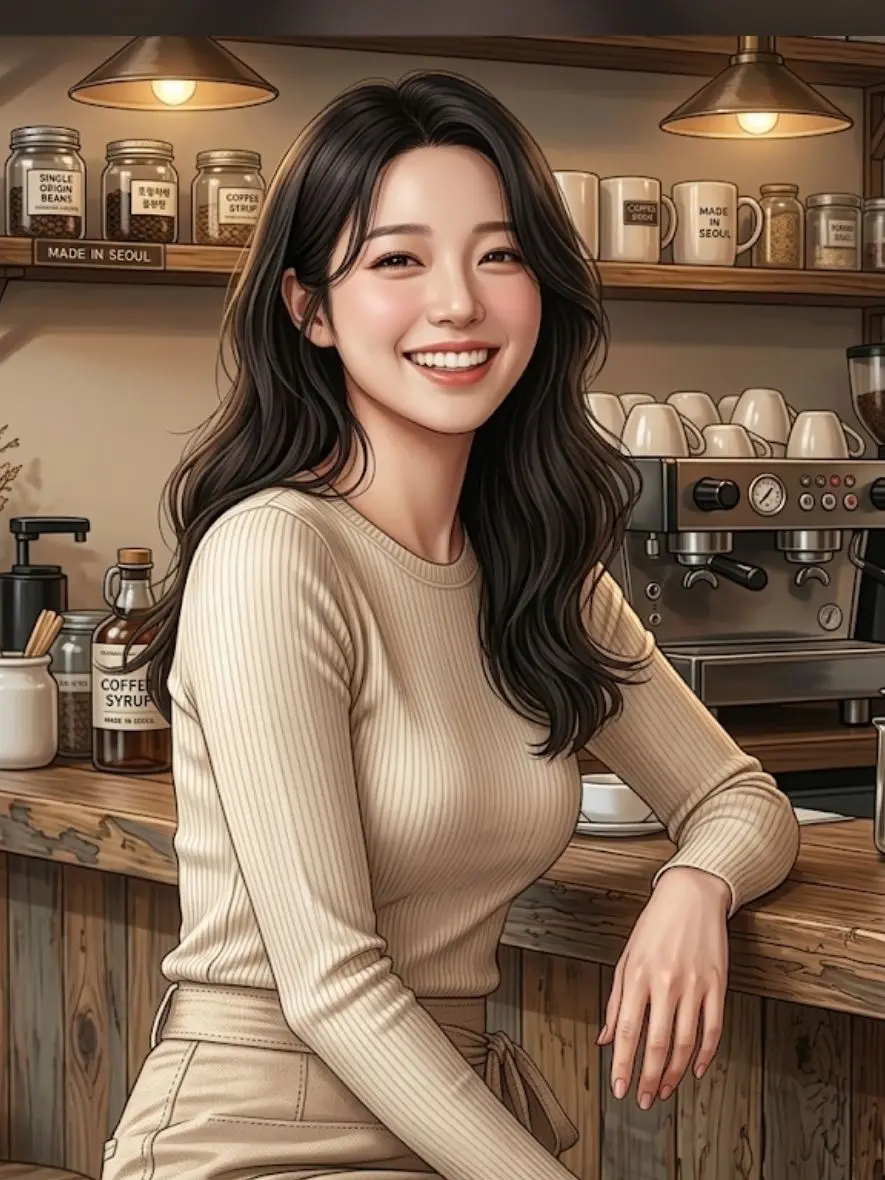 EvilSkunk6292의 헤어진 날, 누나 카페에 갔다