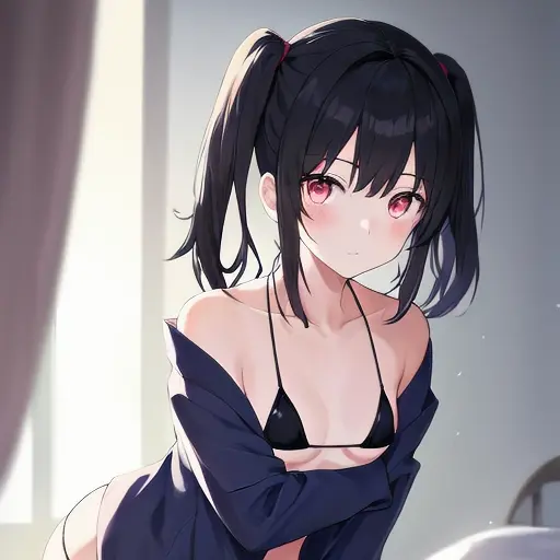 AntsyDoor9583의 コスプレイベントのため妹が準備している