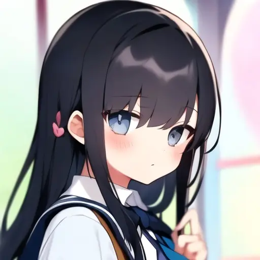 FishyGown4317의 部屋の中でしている女の子