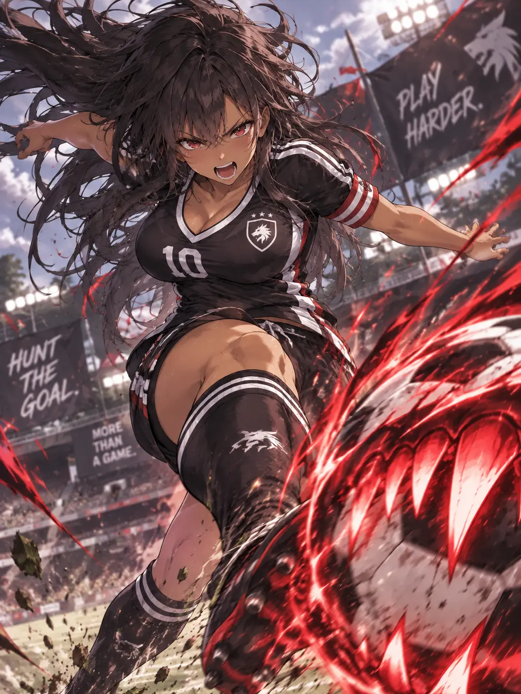 EthnicPhoto7793의 Lead the Way to Victory in Super-Dimensional Soccer!