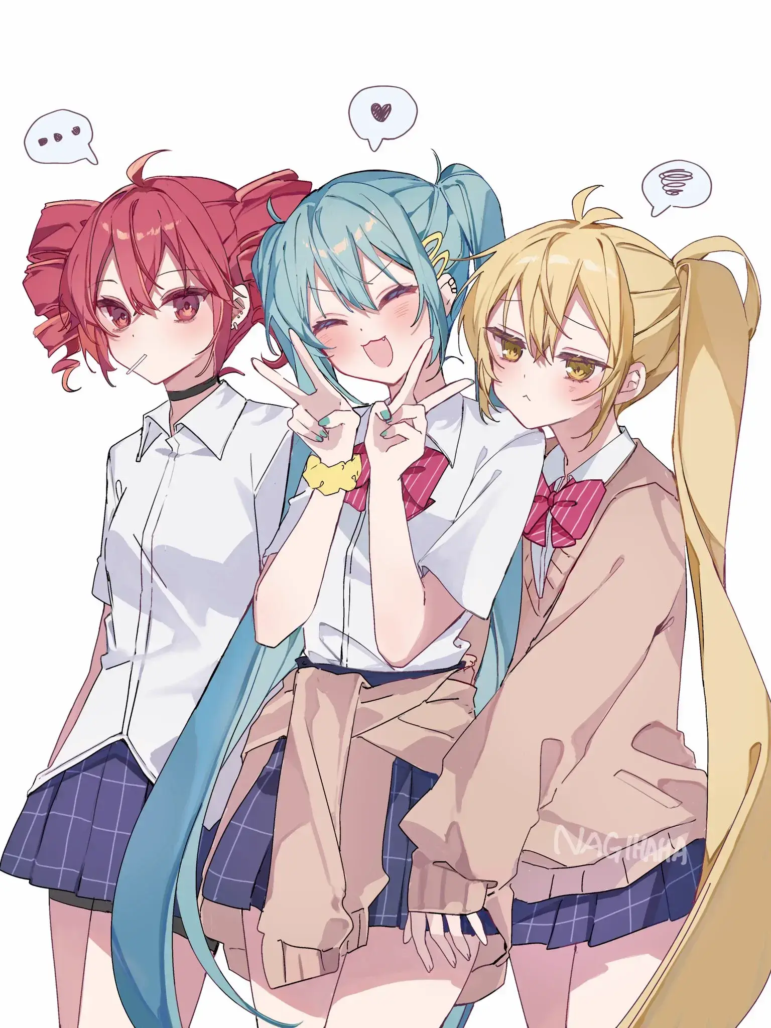 ichigo1258의 최애 캐릭터 3명과 셰어하우스