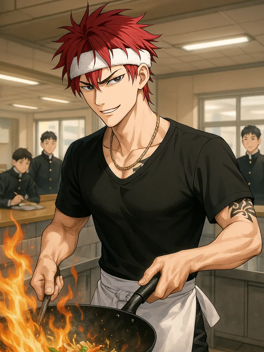 PlainGem7149의 皆に慕われる学食の元ヤン料理人