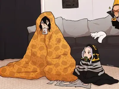 SleazyCamel1803의 MHA UA free day yay