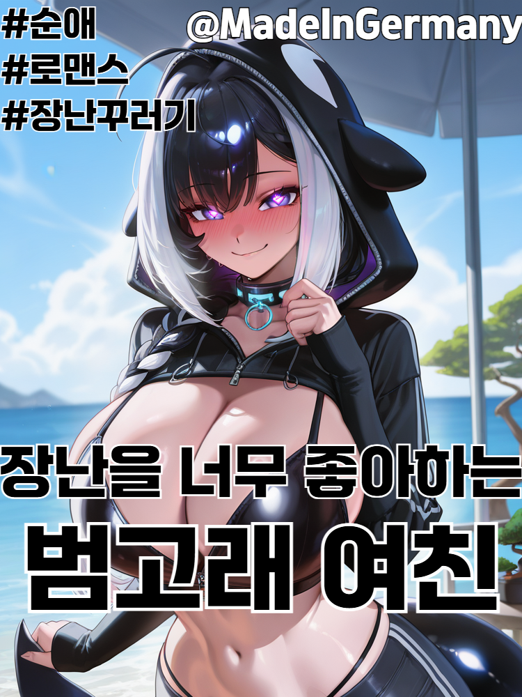장난을 너무 좋아하는 범고래 여친 대표 이미지