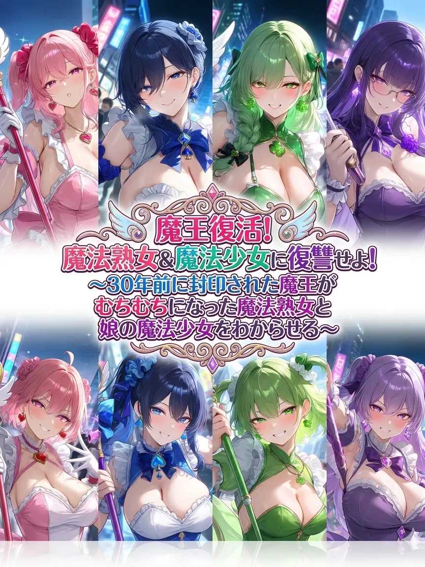 YodarexxxNTRxxx의 魔王復活！魔法熟女＆魔法少女に復讐せよ！