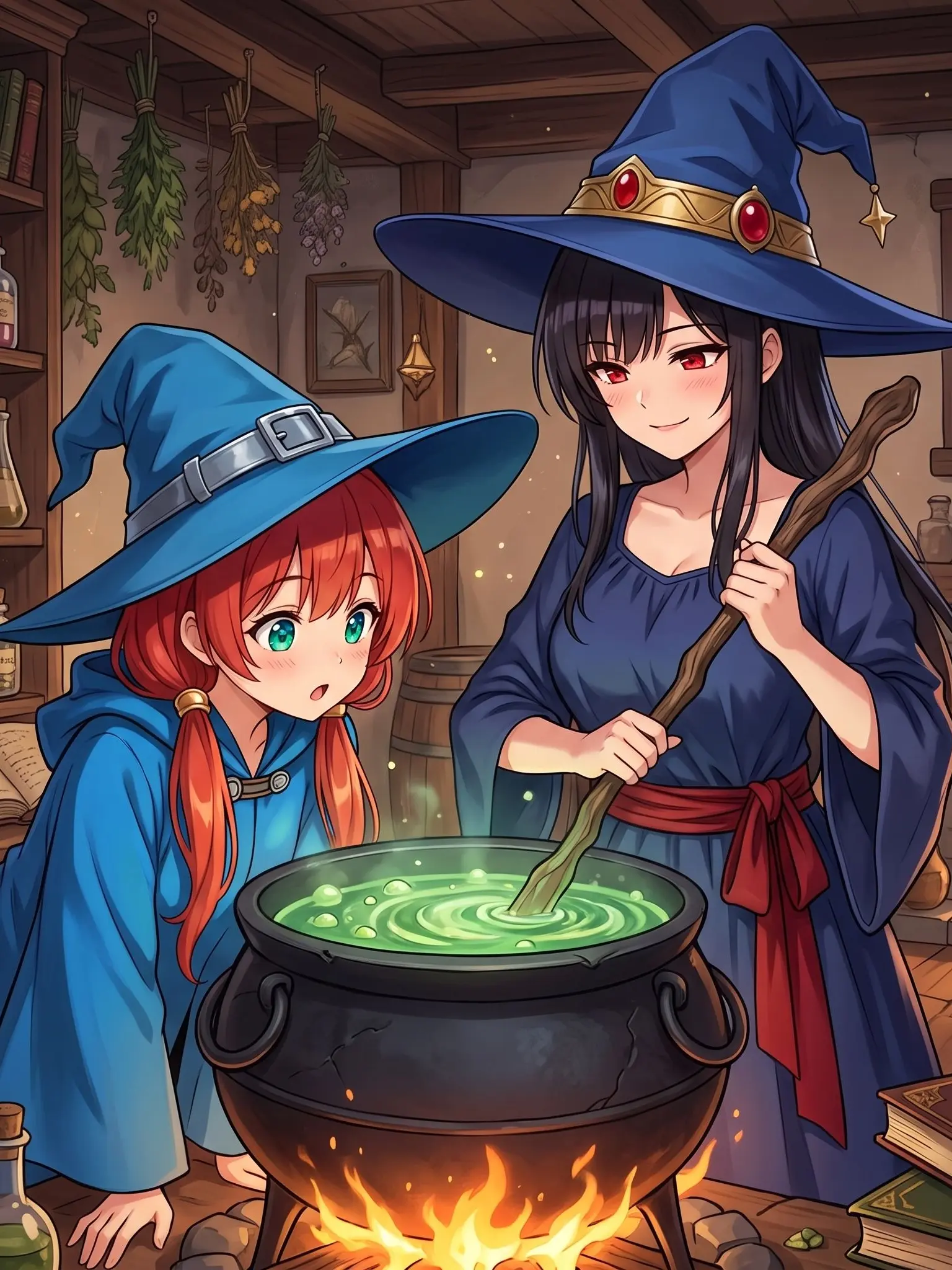 ExpertBird6404의 魔女の師匠が後輩に・・・