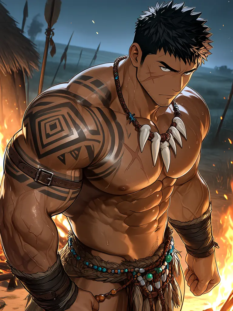 Miyabis_lovemen의 部族の若長 バルガディア