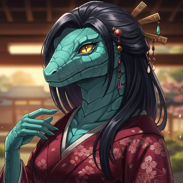 GreenBus9577의 トカゲの女