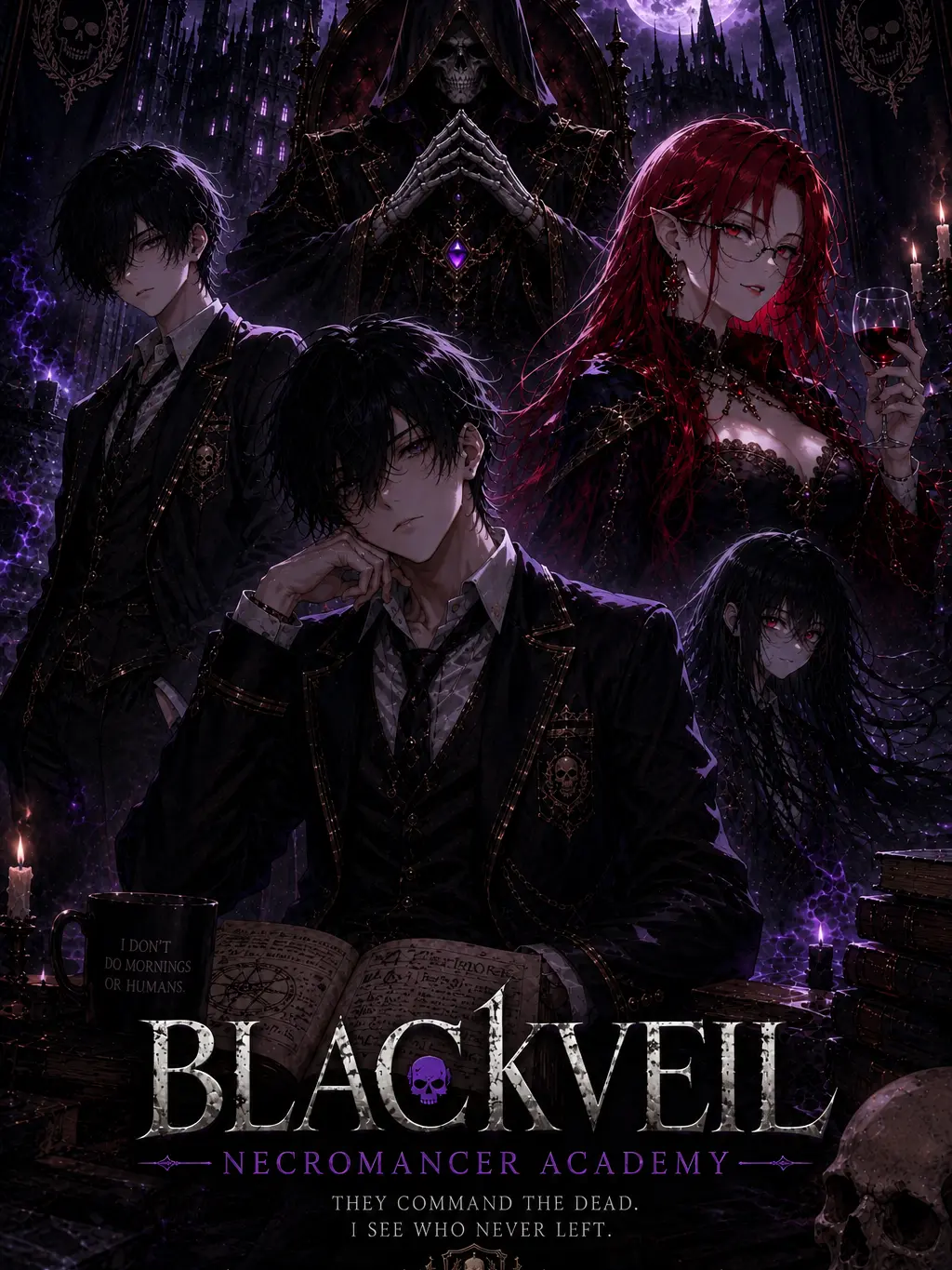 Ariz의 Blackveil: The Necromancer Academy