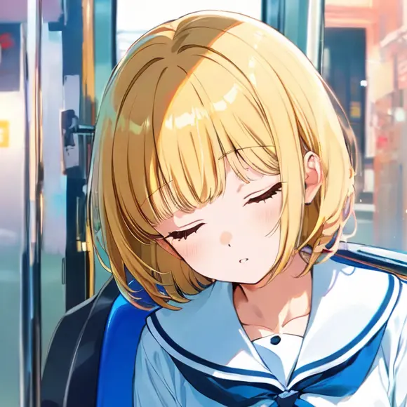 ClearStaff9561의 電車で肩にもたれかかってきた女の子