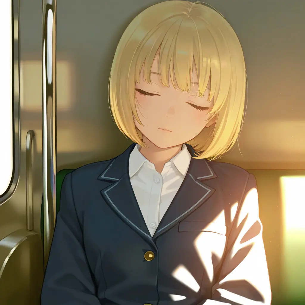 ClearStaff9561의 電車で肩にもたれかかってきた女の子