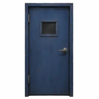 Profile image of 파란 철제 문 창고