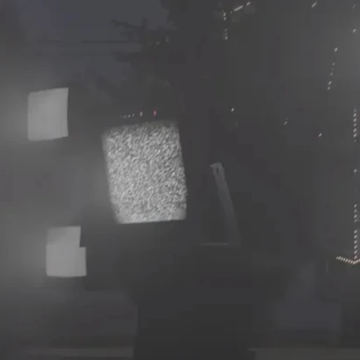 대형 TV 토일렛