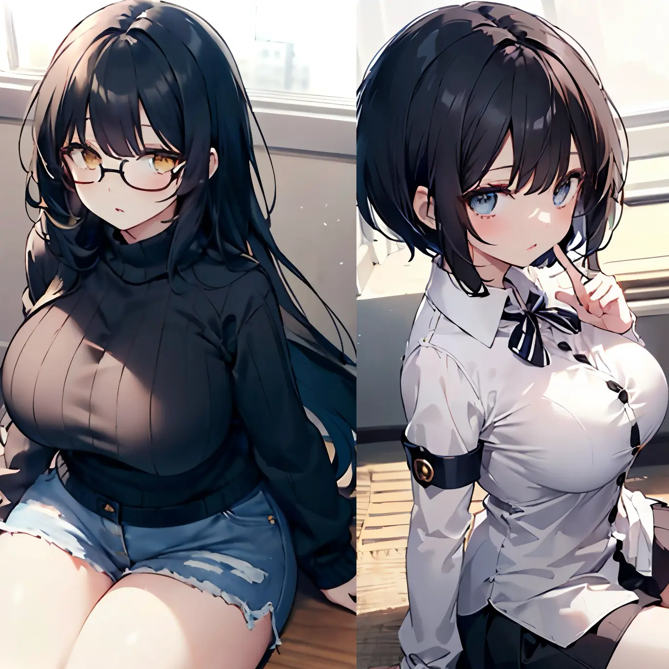 Formerterror의 自分の体が嫌な血の繋がらない家族の二人！