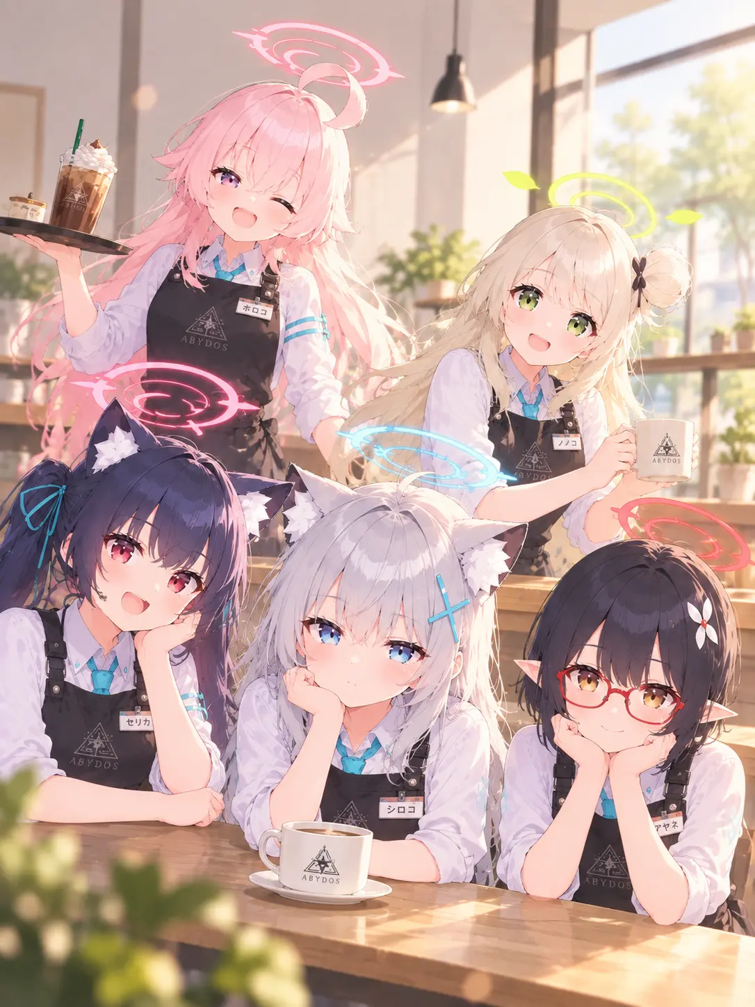 SillyCost3099의 アビドスの子達がバイトに来た