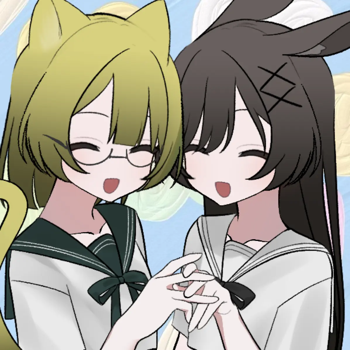 BusyAnime4013의 착한 여자아이 둘